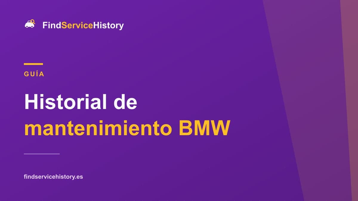 Historial de mantenimiento BMW: cómo comprobarlo online