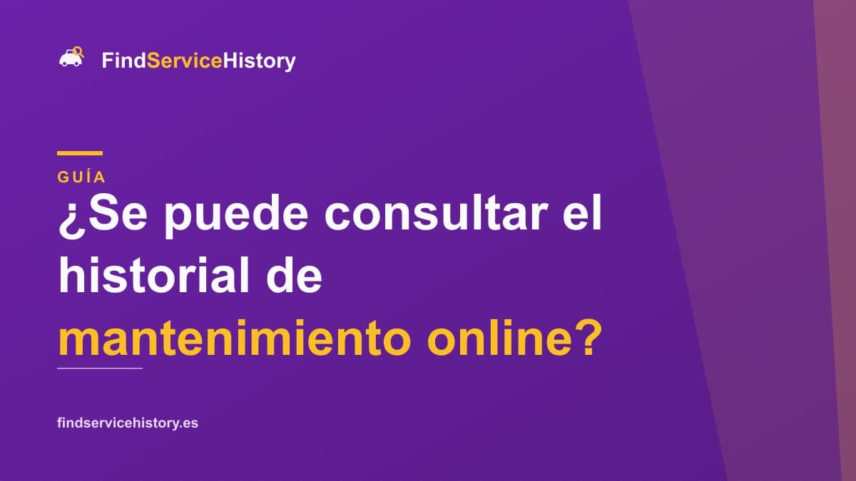 ¿Se puede consultar el historial de mantenimiento online?