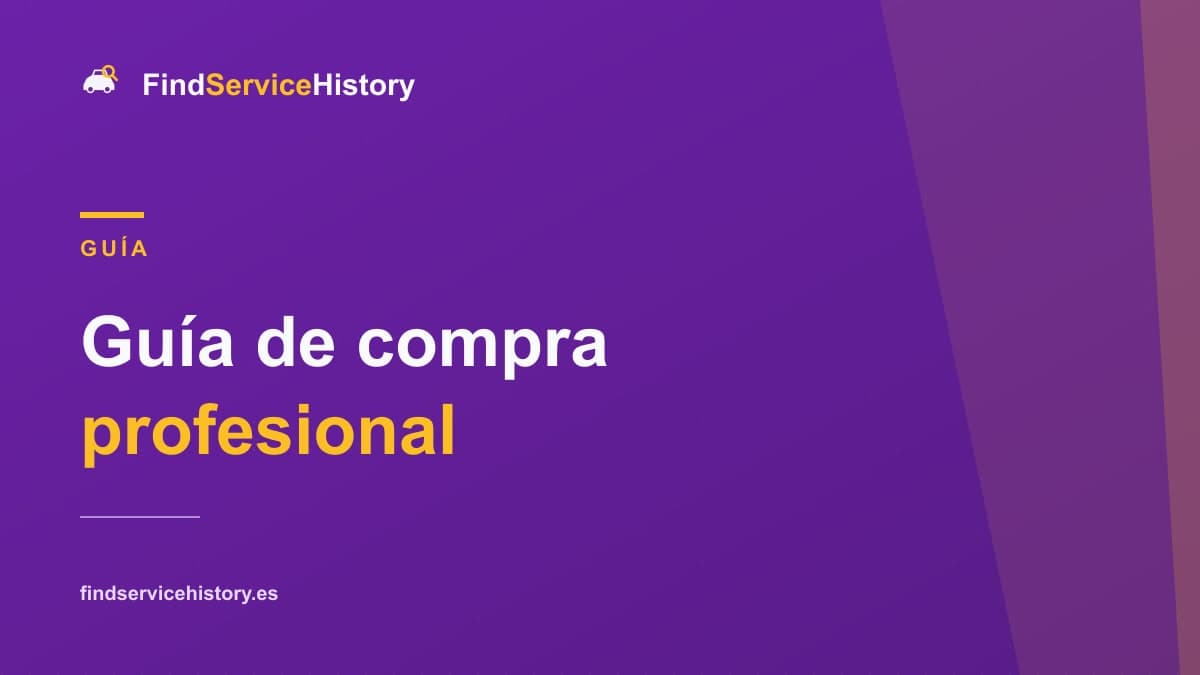Guía de compra profesional: evaluar rápido el historial