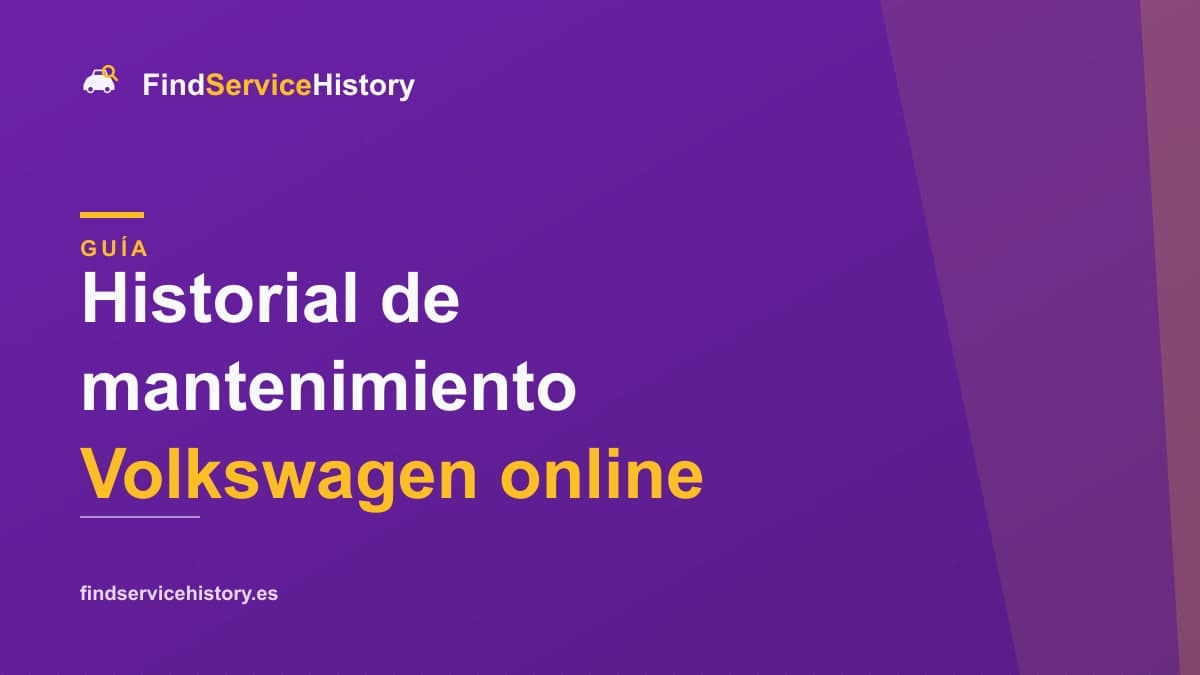 Historial de mantenimiento Volkswagen online